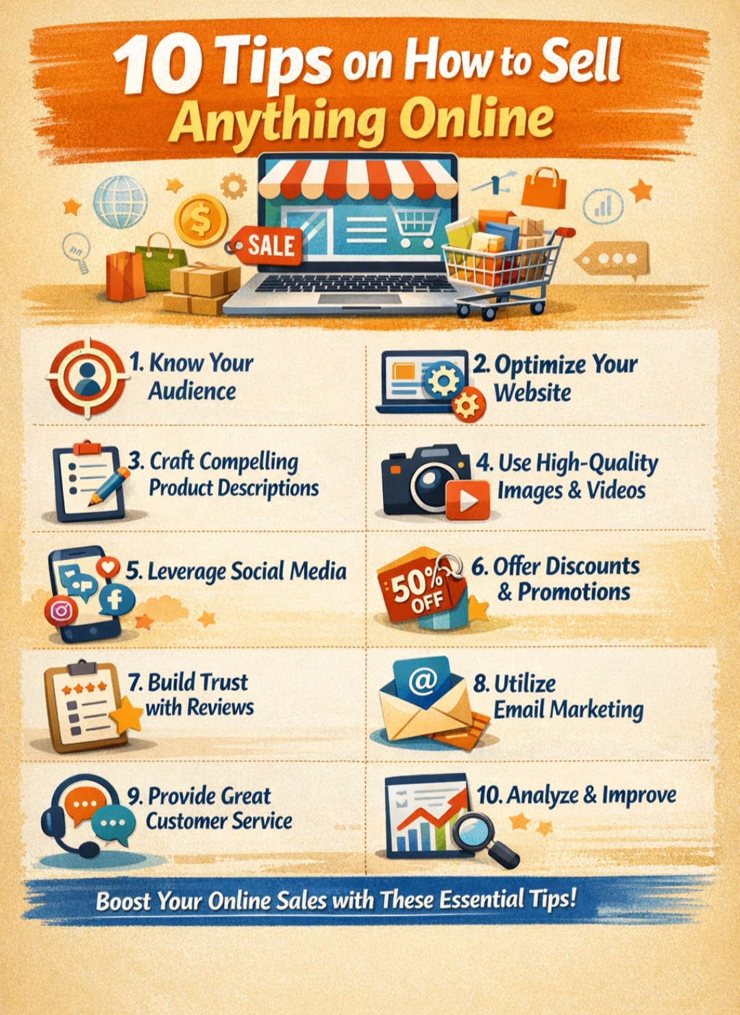 10 Proven Tips on How to Sell Anything Online (2026 Guide)
